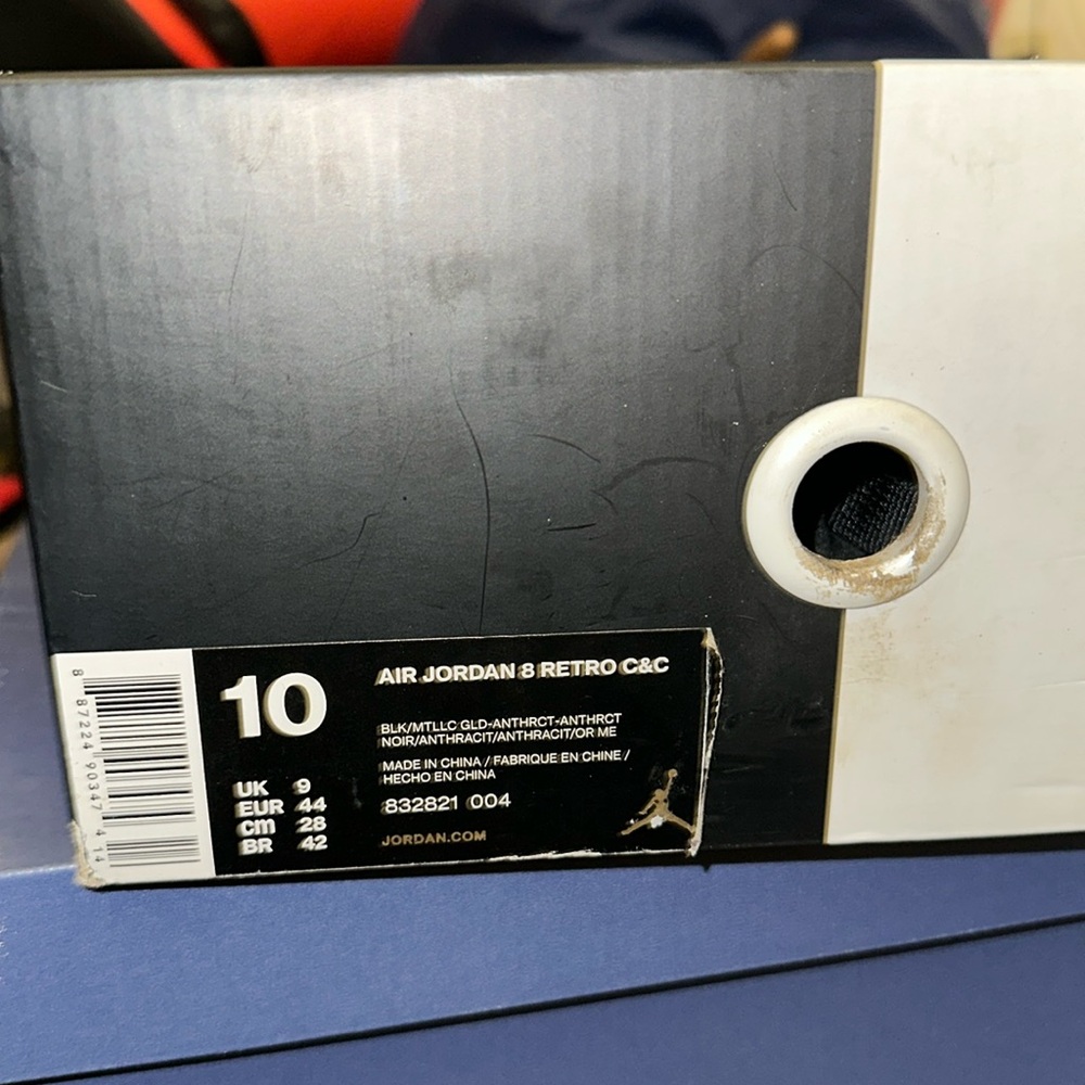 Jordan 8 Retro Confetti size 10